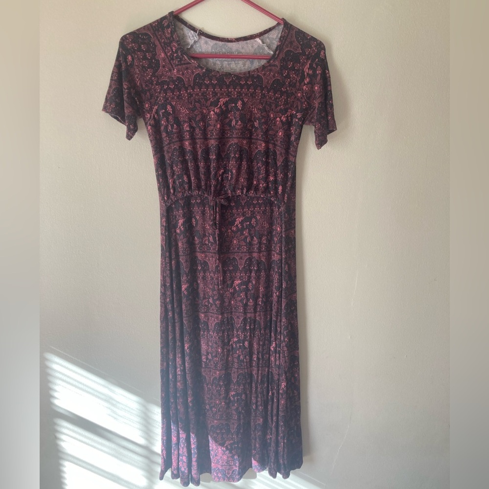 Latched Mama Drawstring Nursing Dress